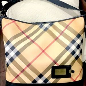 BURBERRY NOVA CHECK TOTE BAG SHOULDER BAG - not perfect put pretty close to!!
